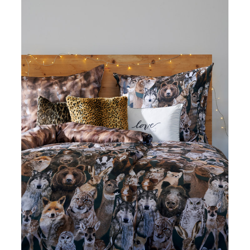Winterwelt No Pattern Duvet Cover Set with Pillowcases, 135 x 200 cm - 1 Pillowcase 80 x 80 cm
