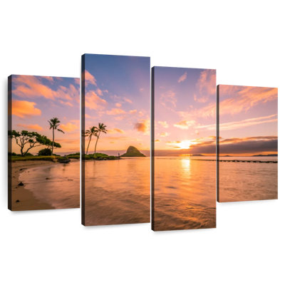 Coucher de soleil tropical Gillard Hawaii