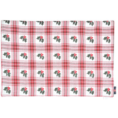 Lanett Cotton Plaid Rectangle Placemat