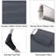 Portable Folding Camping Cot Adjustable 4-Position Reclining Sleeping Cot with Pillow-68873812
