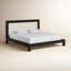 Lit plateforme tapissier en velours massif Velocity-1288179804