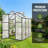 6X6Ft Windproof Aluminum Greenhouse-125546362