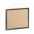 Mattson Commercial Wall Mount Framed Linen Board with Included Wooden Push Pins-91483720-91483717
