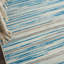 Tapis bleu abstrait tissé à la machine Poyen-1034209637