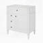 Meuble-lavabo de 30 po avec lavabo supérieur, armoire de rangement moderne avec 2 tiroirs et un tiroir basculant-739388781-738506382