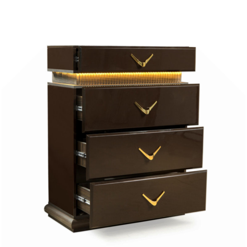 Kiawna 18.07 " W 5 - Drawer Dresser