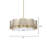 Carousel 4-Light Chandelier, Off-White