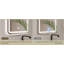 Miroir de salle de bain pour salle de bain avec lumière pour mur Miroir de maquillage 32 x 24 à cadre intelligent pour dessus de lavabo à intensité variable et fonction mémoire de température anti-buée verticale et horizontale