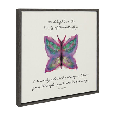 The Growth of the Inner Being by Mentoring Positives Framed Canvas Wall Art Print