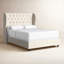 Lit tapissier capitonné standard à profil bas Tomey-21687095-16769511