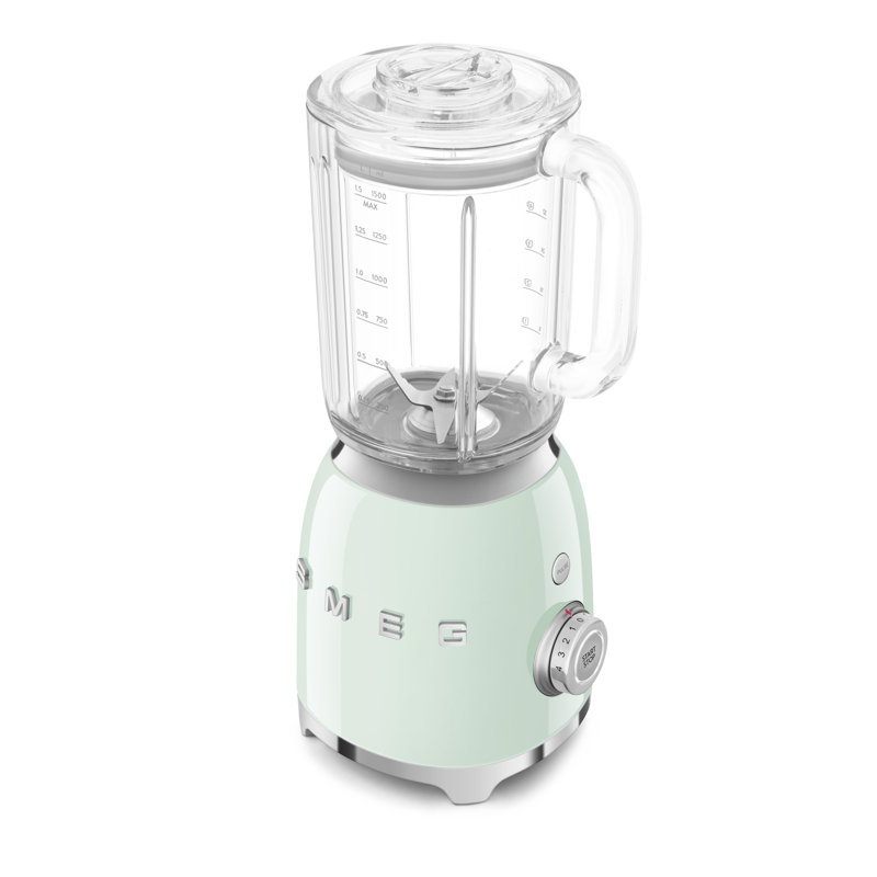 SMEG 50's Retro Style Countertop Blender, Pastel Green