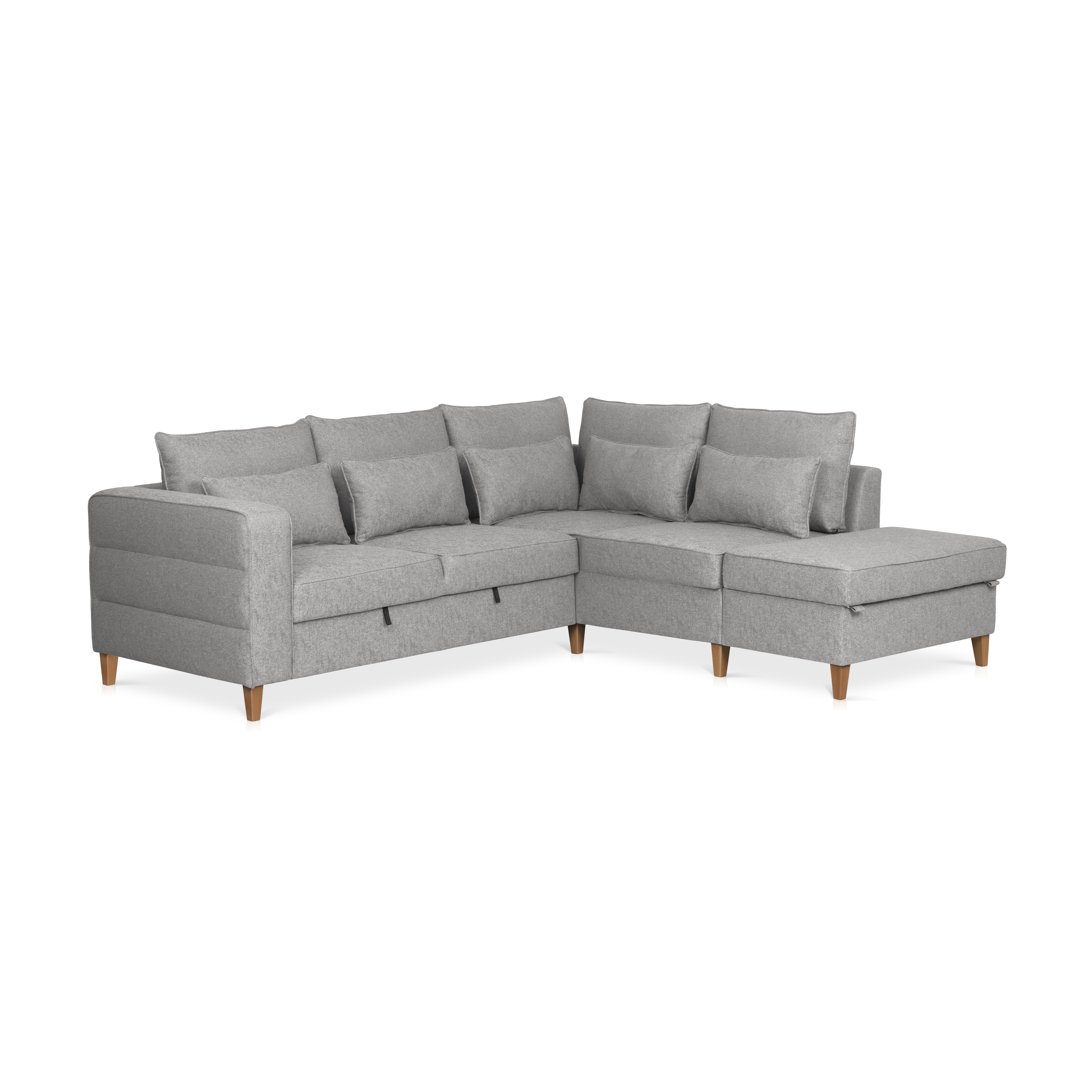 Ecksofa Degaglia mit Bettfunktion