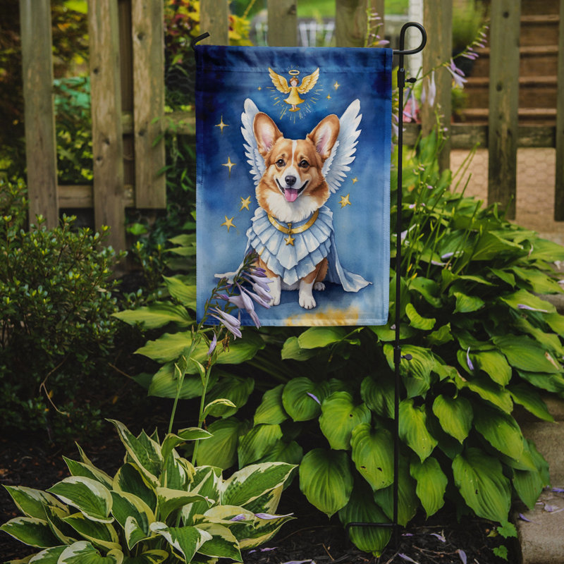 Drapeau de jardin Corgi My Angel