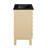 Cascade 24 in. Natural Oak Bathroom Vanity With Black, 3-Hole Ceramic Sink Top-100841254-100841256
