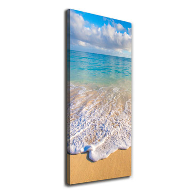Tropical Beach - Wrapped Canvas Print