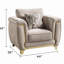 Chaise rembourrée Leena