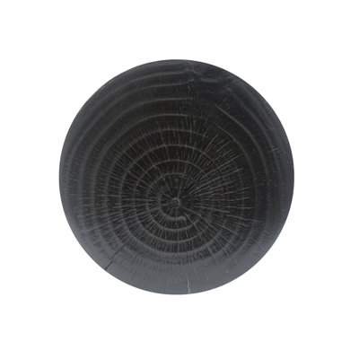 MGO Hollow Side Table, Wood-like texture