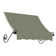 Awntech Charleston Acrylic Fabric Awning with Iron Scroll Arms