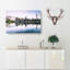 Auckland Skyline In New Zealand - Wrapped Canvas Painting-56655463
