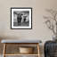 «Highland Cow Couple» par Stephane Pecqueux, reproduction d'art murale en bois encadrée-1716851427-1716851448