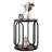 Carnforth 24.4"H Round End Table with Storage-1203602901