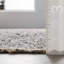 Tapis gris clair tissé à la main Amorita-1675901235