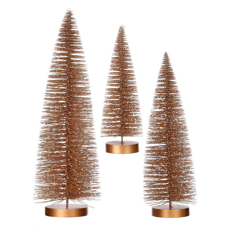 Ensemble de 3 arbres à poils 9/12/15 po