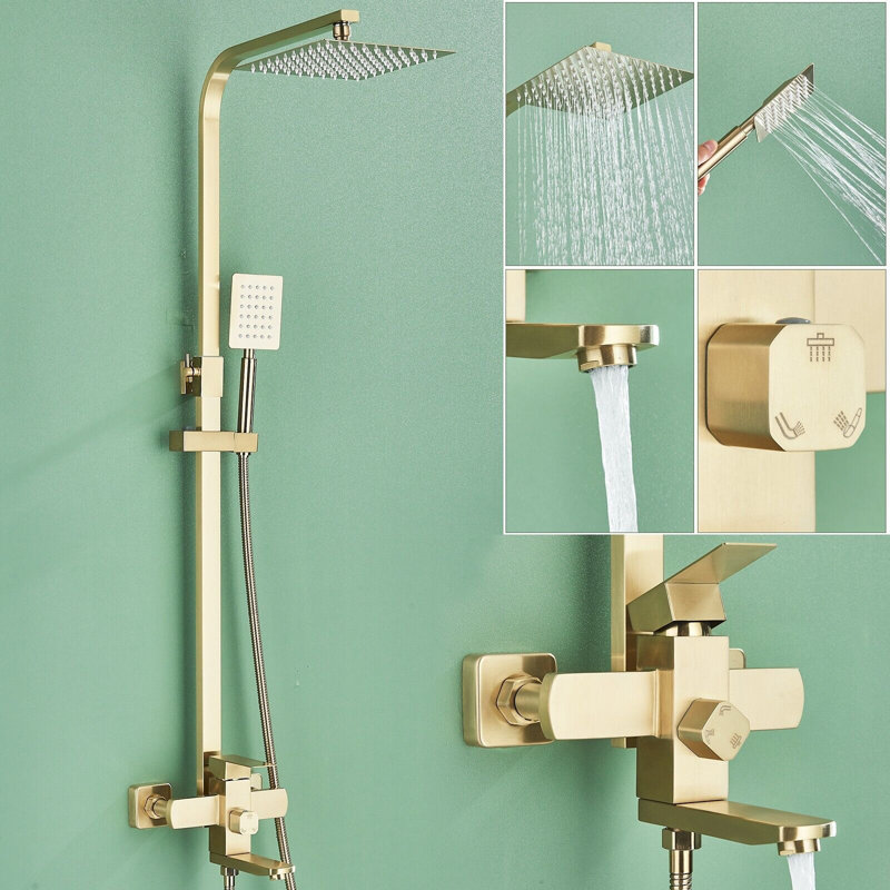 Robinet de douche avec valve brute