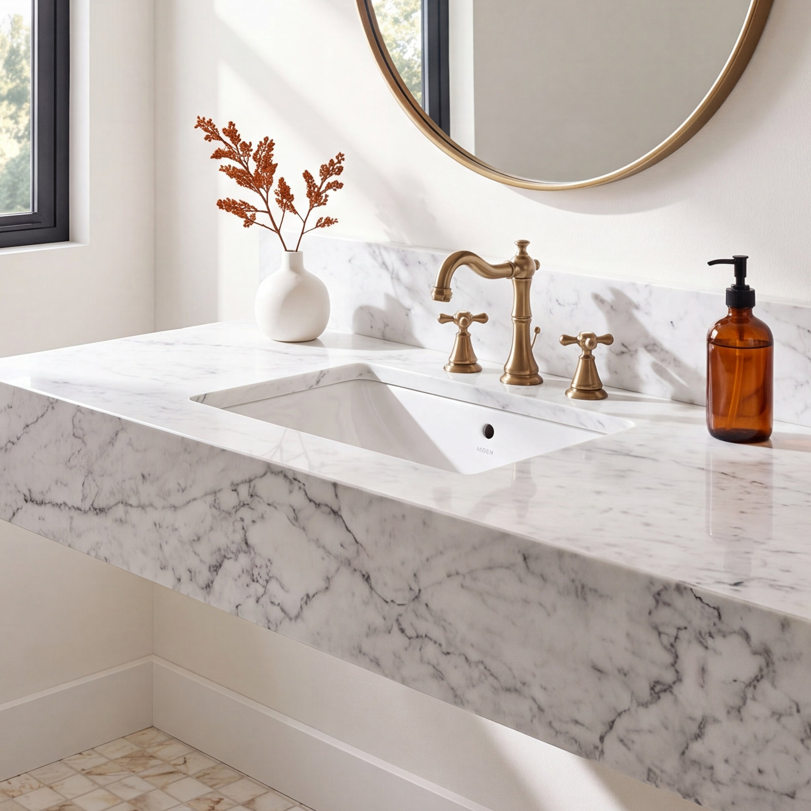 Rectangular Vitreous China Undermount Sink