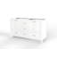 Base de meuble-lavabo double 60 po Disar