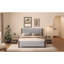 Base de lit tapissier Mid-Century-458173004