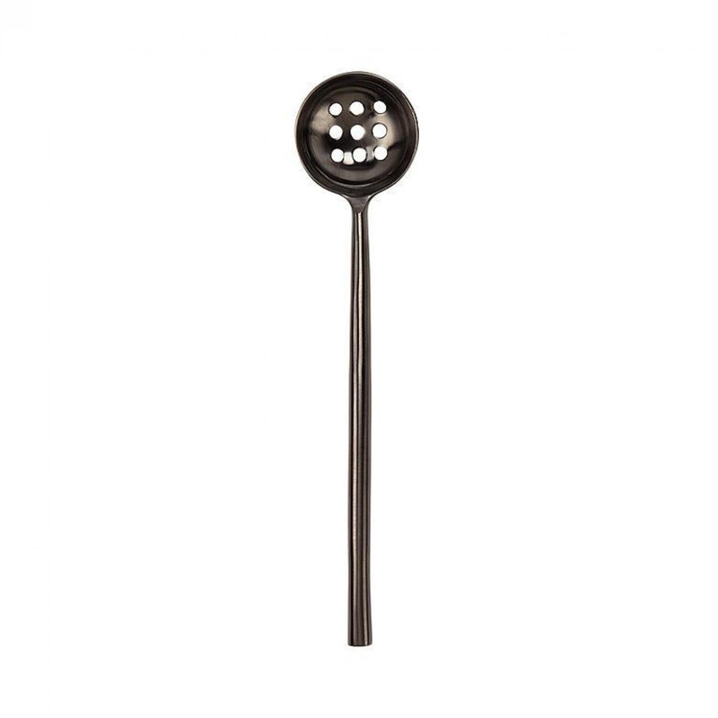 Matte Black Finish Olive Spoon