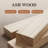2-Person Nut-brown Straight Solid Wood Bar Table Sets