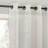 Yitzi Slub Textured Linen Blend Semi-Sheer Grommet Curtain Panel-1845031685-1845031691