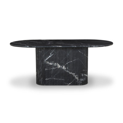 Oranda Oval Marble Dining Table