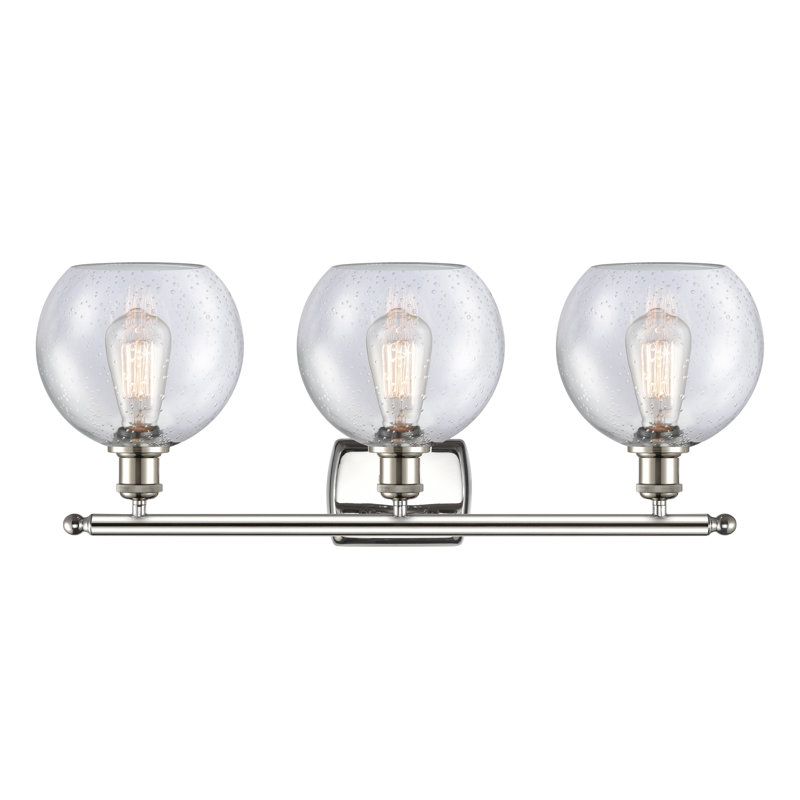 Cindi 3 - Light Vanity Light, Incandescent, Polished Nickel