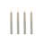 Unscented Flameless Taper Candle - 4 Count-99403186
