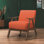 Fauteuil en polyester de 72,39 cm de largeur Hofstetter