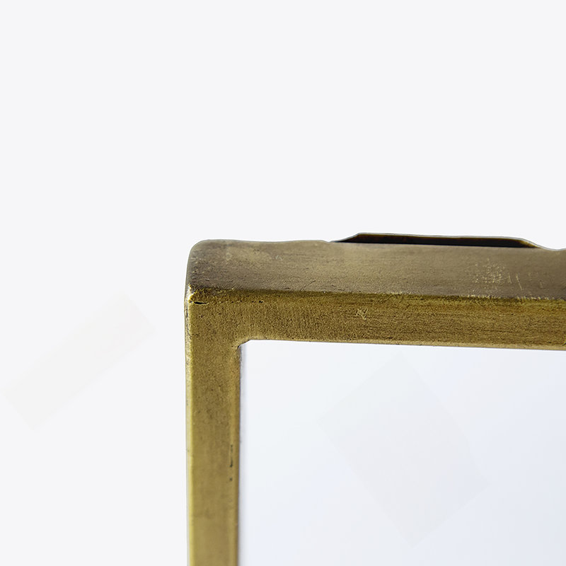 Iron Frame Vertical Rectangle Mirror