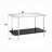 Rye 48'' Glass Top Console Table