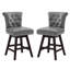 Tabouret de comptoir pivotant 26 po Caesar-121521786