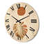 Horloge murale en bois Tropical Palm Leaf-63891379