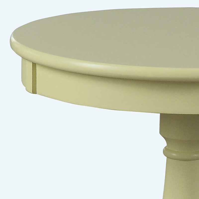 Table d'appoint pivotante jaune clair, Jaune clair