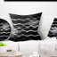 Motif de vagues blanches - motif abstrait à motif abstrait-29604003-29603999
