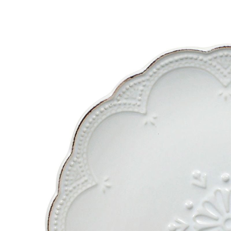 Pfaltzgraff French Lace 16-Piece Stoneware Dinnerware Set, Service for 4