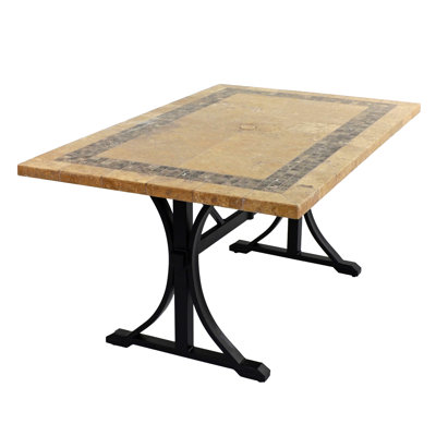 CHARLESTON Garden Stone Mosaic Table