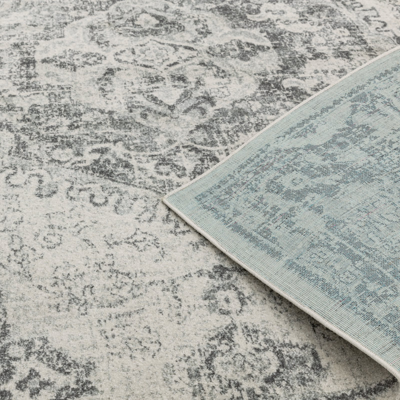 Adoncia Tufted Grey Area Rug, Rectangle 120 x 170cm