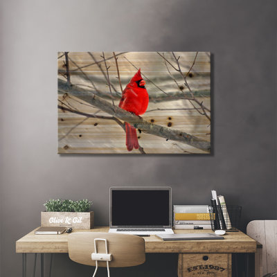 «Cardinal Bird», impression
