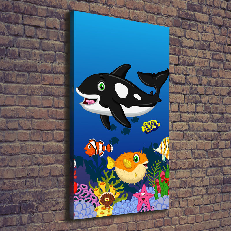 Underwater World - Wrapped Canvas Print
