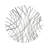 Metal Circle Abstract Hanging Dimensional Sculpture-111379095-111379096